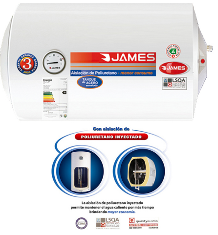TERMOCALEFON HORIZ. 60LTS JAMES